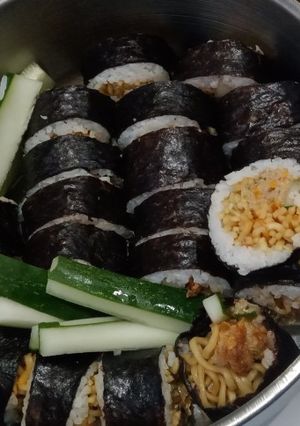 Foto resep Kimbab Indomie 🍣