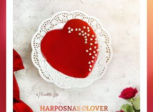 Foto resep Heart mirror glaze brownies cake