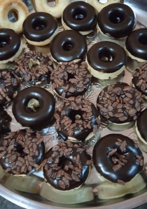 Una foto de Donitas en horno sabor chocolate