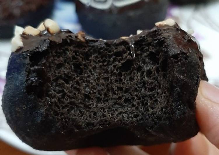 Cara Gampang Membuat Black Donut Anti Gagal