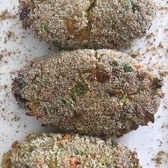 A picture of Soya vegetable cutlets.