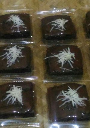 Foto resep Brownis lumer chocolatos