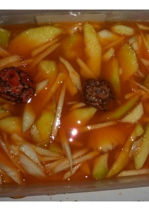 Foto resep Manisan mangga muda dan kedondong