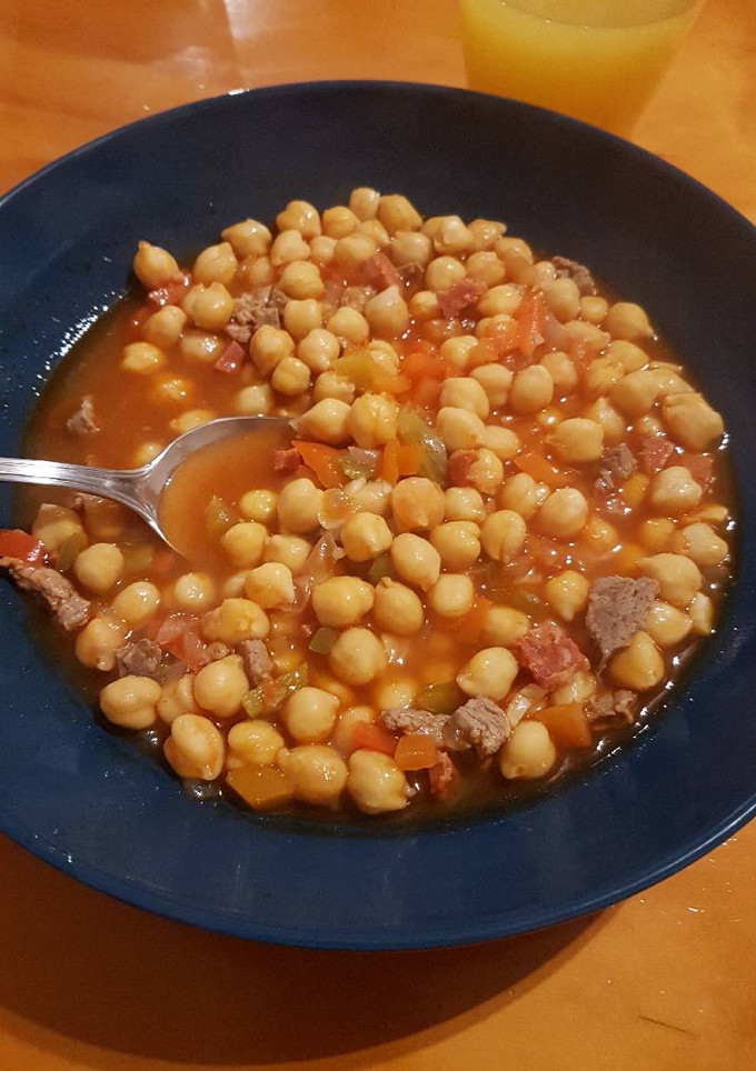 Una foto de Garbanzada