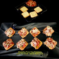 A picture of Cream Crackers Maska Chaska Pizza.