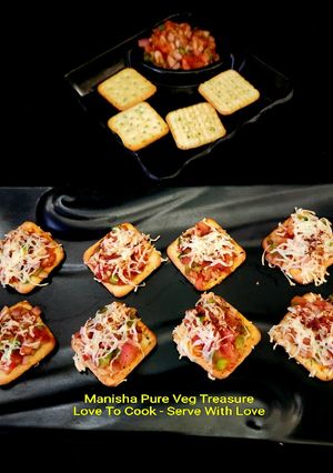 A picture of Cream Crackers Maska Chaska Pizza.
