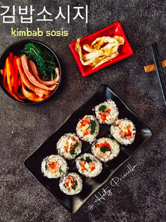Foto resep Kimbab Sosis