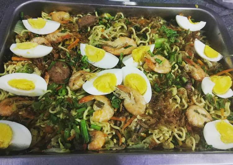 Bahan Menyiapkan Mie Goreng Udang Sosis Anti Gagal