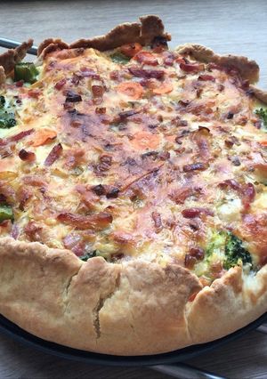 A picture of Quiche Loraine.