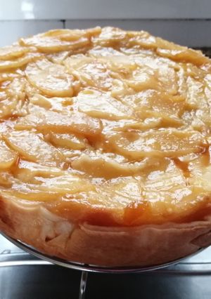 Una foto de Tarta de manzana olla GM