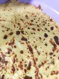 Filloas harina de garbanzos