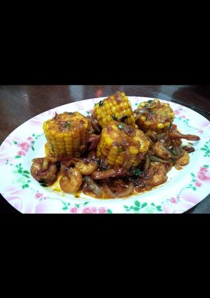 Foto resep Udang Saus Tiram