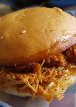 Foto resep Pulled pork burger ucu