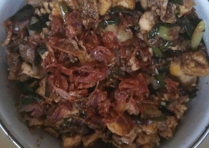Ini dia! Resep membuat Krengseng ati ampela, telor tahu dijamin sedap