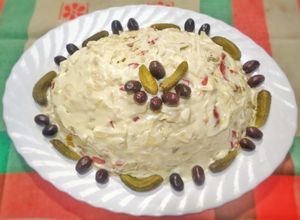 Una foto de BC - Pastel de col blanca con atún