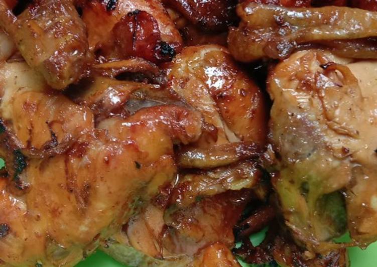 Resep @ENAK Ayam bakar menu masakan sehari hari