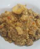 Guisado de quinoa mixto