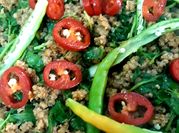 A picture of meat kheema