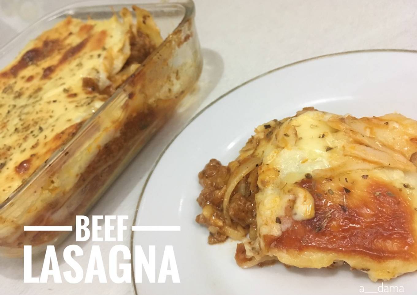 Beef Lasagna