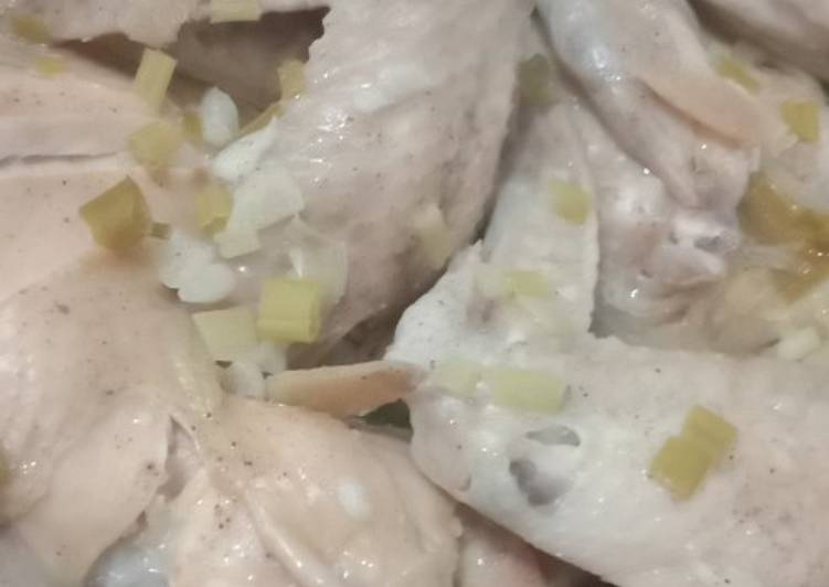 Resep Steam Ayam BaJa (Bawang-Jahe), Sempurna