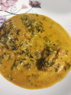 A picture of Most delicious groundnut soup recipe.
