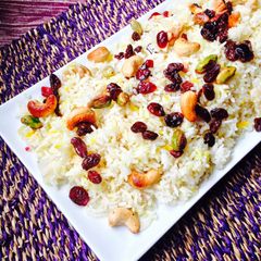 A picture of Saffron Rice Pilaf.
