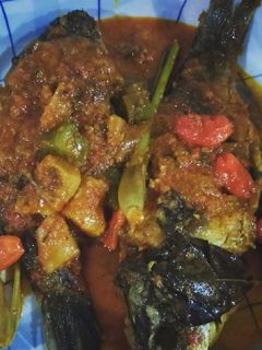 Foto resep Ikan mas bumbu kuning