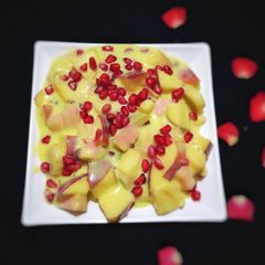 A picture of Mixed fruit custard.