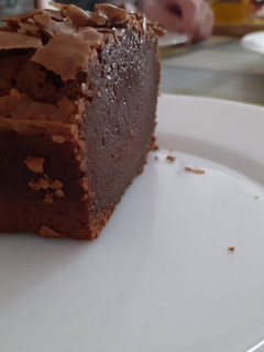 Una foto de Brownie de chocolate🍫🍫