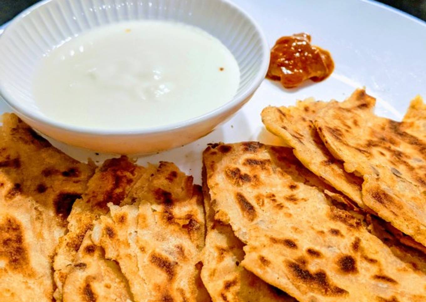 Aloo Lachha Paratha