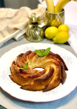 Une photo de Gâteau à la purée d'ananas