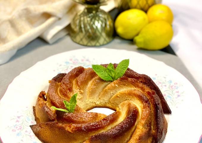 Gâteau à la purée d'ananas