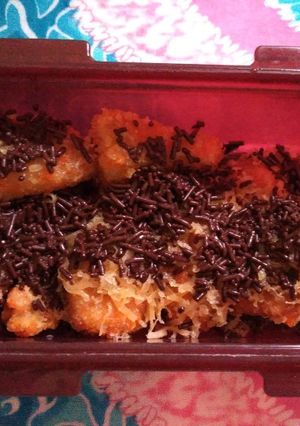 Foto resep Pisang nuget coklat keju