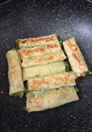 Foto resep Sandwich Gulung kulit pangsit