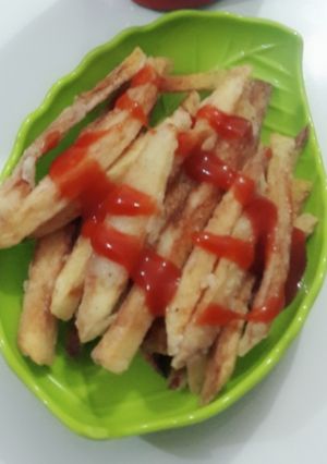 A picture of French fries.