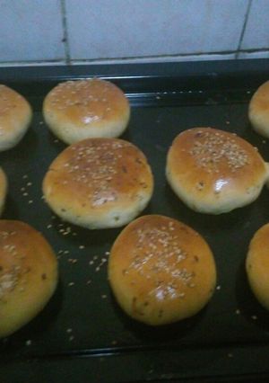 A picture of 10 mins Arabic dough.