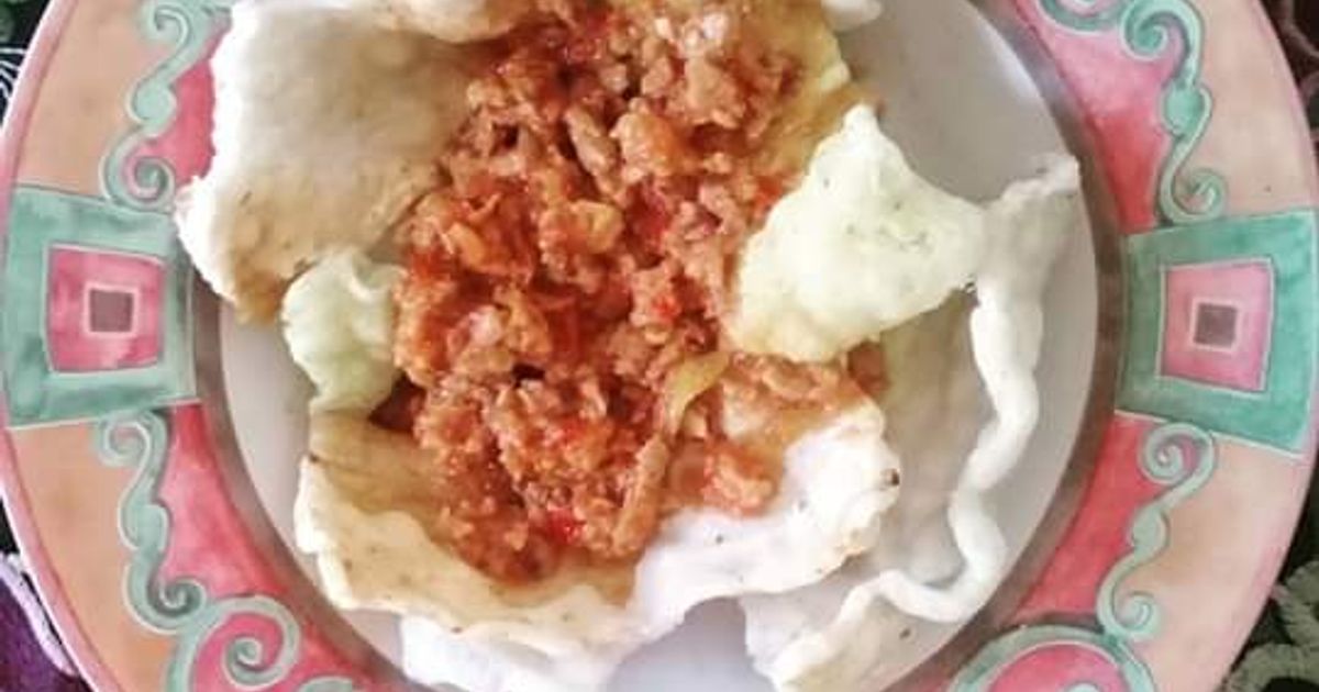 Resep Kerupuk Banjur Sambal Oncom oleh Novita Ismana Sukmana - Cookpad