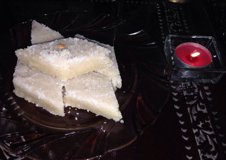 Simple Way to Prepare Any-night-of-the-week Maida burfi