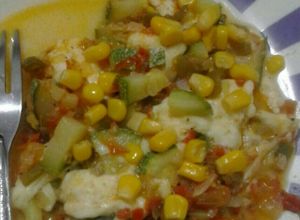 Una foto de Calabacitas Con Queso