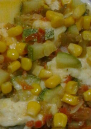 Una foto de Calabacitas Con Queso