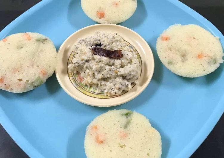 Steamed Microwave Idli