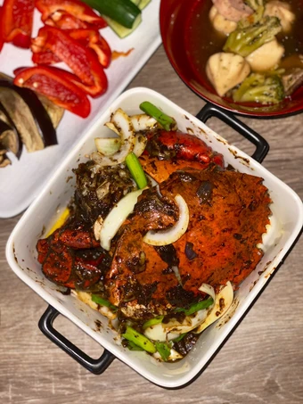 Cara Gampang Membikin Resep Kepiting lada hitam yang Bisa Manjain Lidah Anti Ribet, Mantap