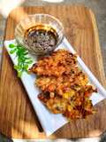 Bakwan Jagung Sambal Petis