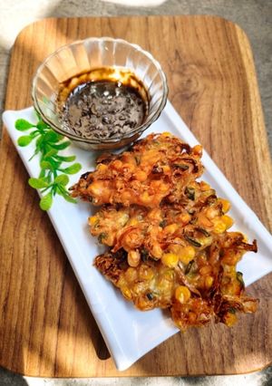 Foto resep Bakwan Jagung Sambal Petis