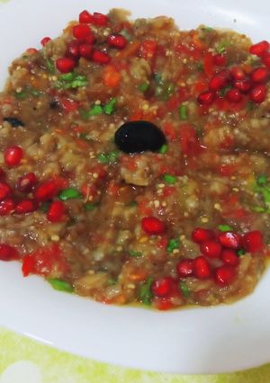 صورة لوصفة بابا غنوج