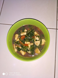 Foto resep Sayur Bayam Tahu Kecap