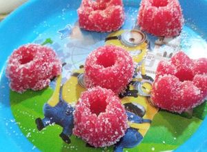 Una foto de Gomitas de gelatina sin grenetina