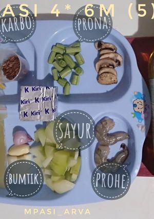 Foto resep Mpasi 4⭐ 6mo hari ke 5