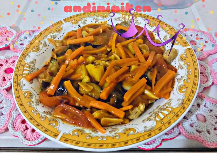 Ayam Saos Padang Asam Manis �?�?�