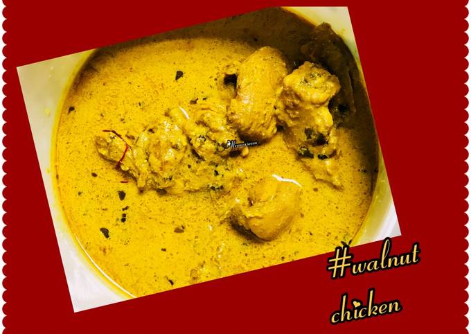 Gravy walnuts chicken Recipe